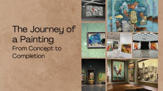 the journey of a painting from concept