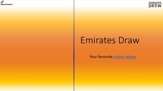 emirates draw