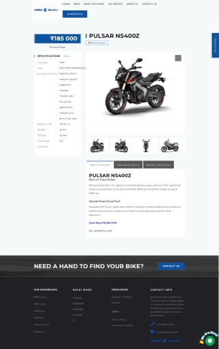 NS400Z Mileage, Price, Colors & Features  Explore Bajaj Pulsar NS400Z at Amba Bajaj