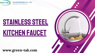 Stainless Steel Kitchen Faucet: The Ultimate Choice for Durability and Style