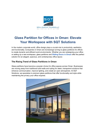 Durable Aluminum Doors in Muscat