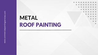 Metal Roof Painting Mi