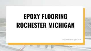 Epoxy Flooring Ann Arbor MI