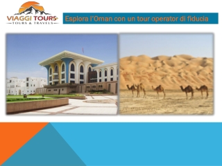 Esplora l’Oman con un tour operator di fiducia