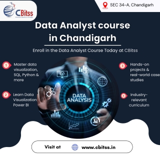 Data Analyst Course in Chandigarh | Learn Data Analytics - CBitss