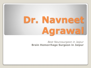 Brain Hemorrhage Surgeon in Jaipur