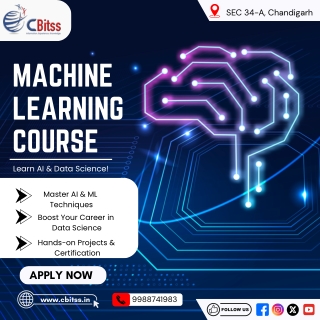 Machine Learning Course in Chandigarh | AI & ML Training - CBitss