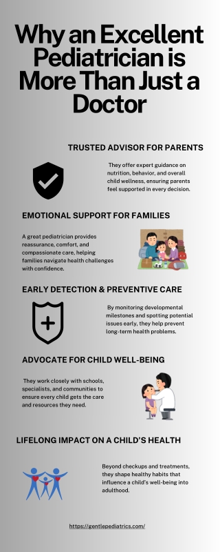 Why an Excellent Pediatrician is More Than Just a Doctor