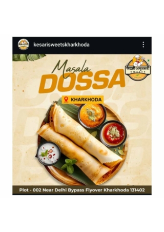 Kharkhoda food adventure? Kesari Amritsari Sweets offers a delicious blend