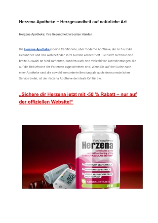 herzena apotheke herzgesundheit auf nat rliche art