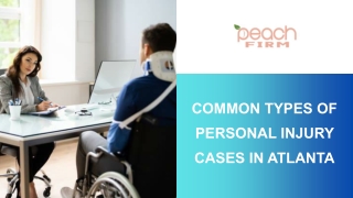 Common Types of Personal Injury Cases in Atlanta
