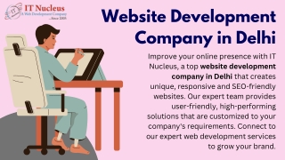 Website Development Company in Delhi