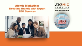 Atomic Marketing Elevating Brands with Expert SEO Services
