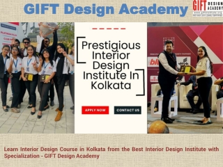 Interior Designing Colleges in Kolkata