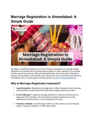 marriage registration in ahmedabad a simple guide