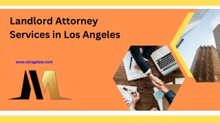 Landlord Attorney Services in Los Angeles - miragelaw.com