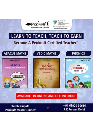 Learn Teachers Training Courses at Penkraft- R K Puram Delhi