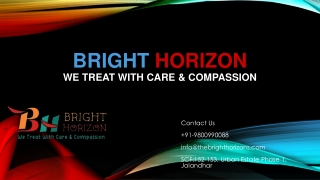 Autism Treatment in Ludhiana - Bright Horizon