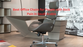 Discover ergonomic office chairs in Jubail to enhance comfort and productivity