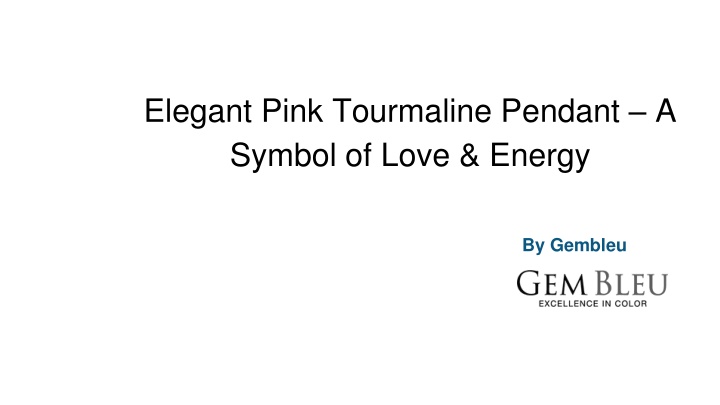 elegant pink tourmaline pendant a symbol of love energy