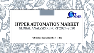 hyper automation market global analysis report