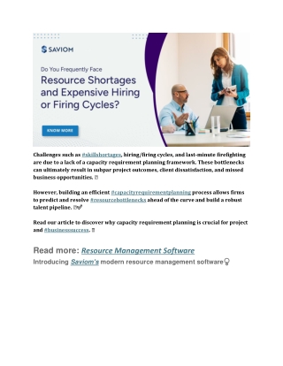 Do You Frequently Face Resource Shortages and Expensive Hiring or Firing Cycles slideserve