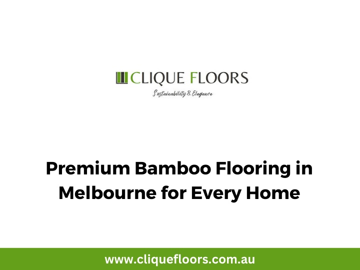 premium bamboo flooring in melbourne for every