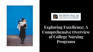 Exploring Excellence: A Comprehensive Overview of College Nursing Programs