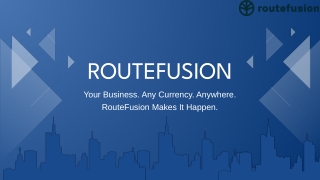 Simplify Cross-Border Payouts with RouteFusion’s Powerful Payment Solutions