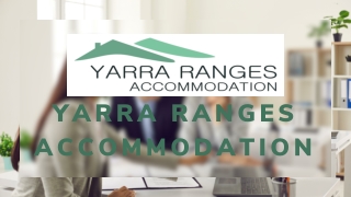 Airbnb Property Management Yarra Valley