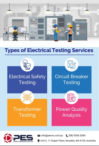 types of electrical testing services