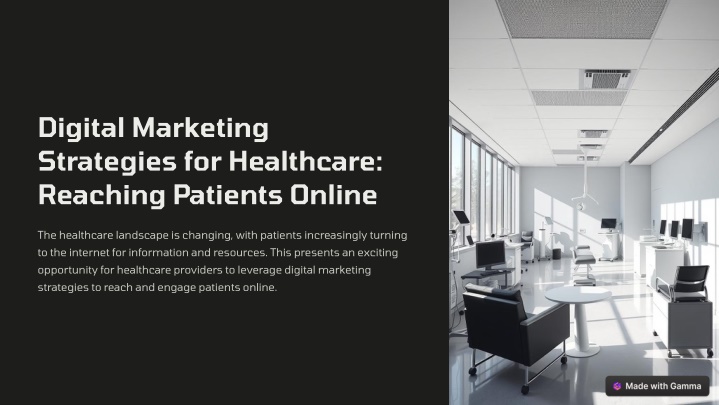 digital marketing strategies for healthcare