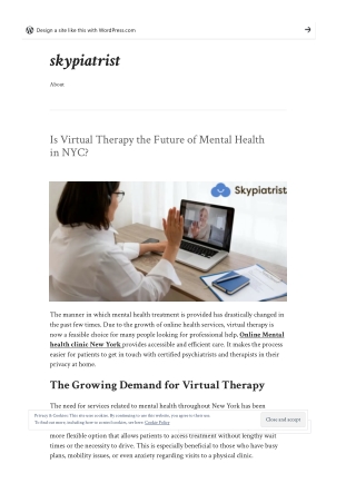 Is Virtual Therapy the Future of Mental Health in NYC