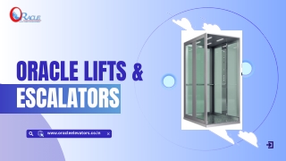 oracle lifts escalators