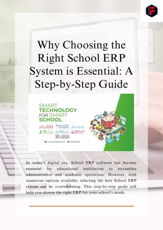 why choosing the right school erp system