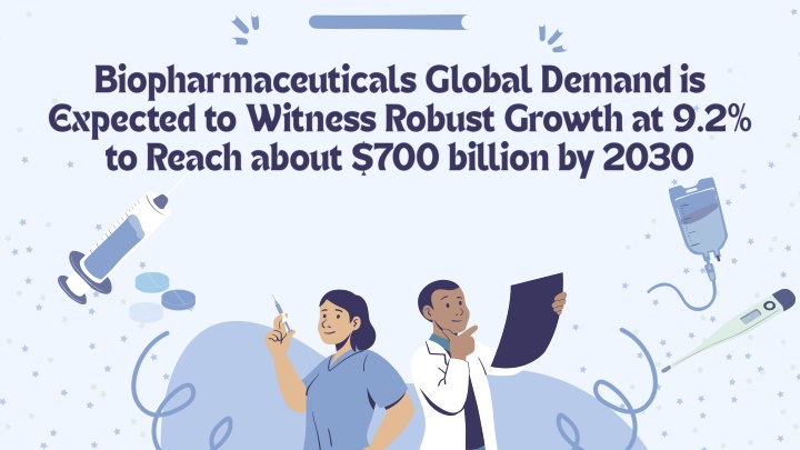 biopharmaceuticals global demand is expected