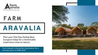 Adventurous Farm Stay Near Gurgaon