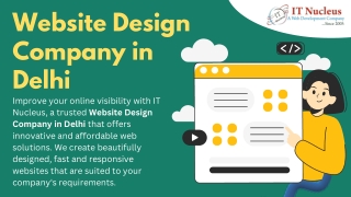 Website Design Company in Delhi