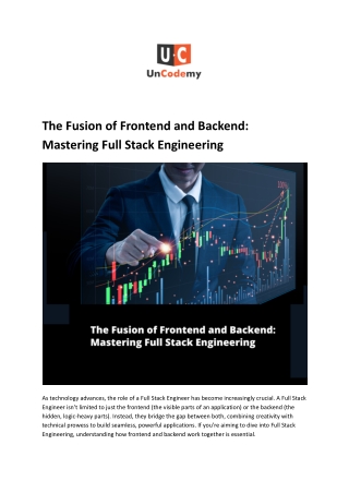 The Fusion of Frontend and Backend_ Mastering Full Stack Engineering