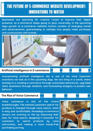 the future of e commerce website development