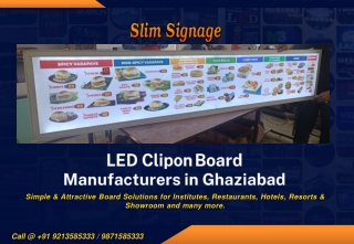 LED Clipon Board Manufacturers in Ghaziabad