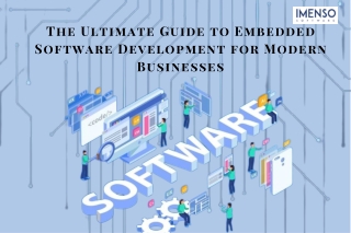 the ultimate guide to embedded software