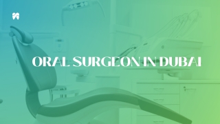 oral surgeon in dubai