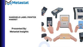 handheld label printer market