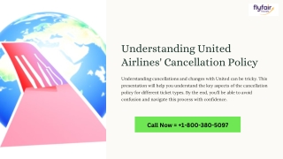 understanding united airlines cancellation policy