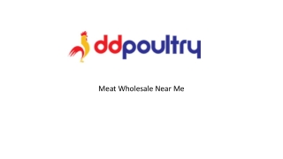 D&D Poultry Meat Wholesale Near Me