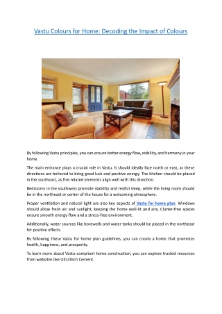 vastu colours for home decoding the impact