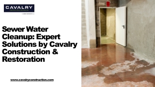 Water Damage Restoration in Texas – Cavalry Construction & Restoration