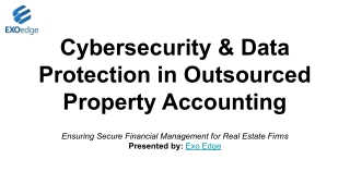 cybersecurity data protection in outsourced