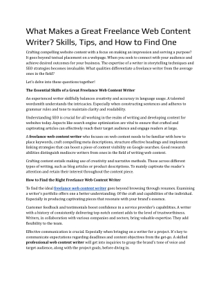 What Makes a Great Freelance Web Content Writer.docx